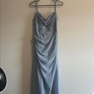 Bridesmaids Dusty Blue Dress